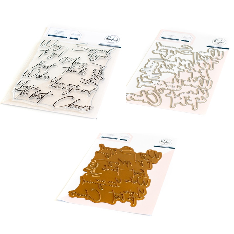 Candle Sachet - New Hot Foil Clear Stamps Metal