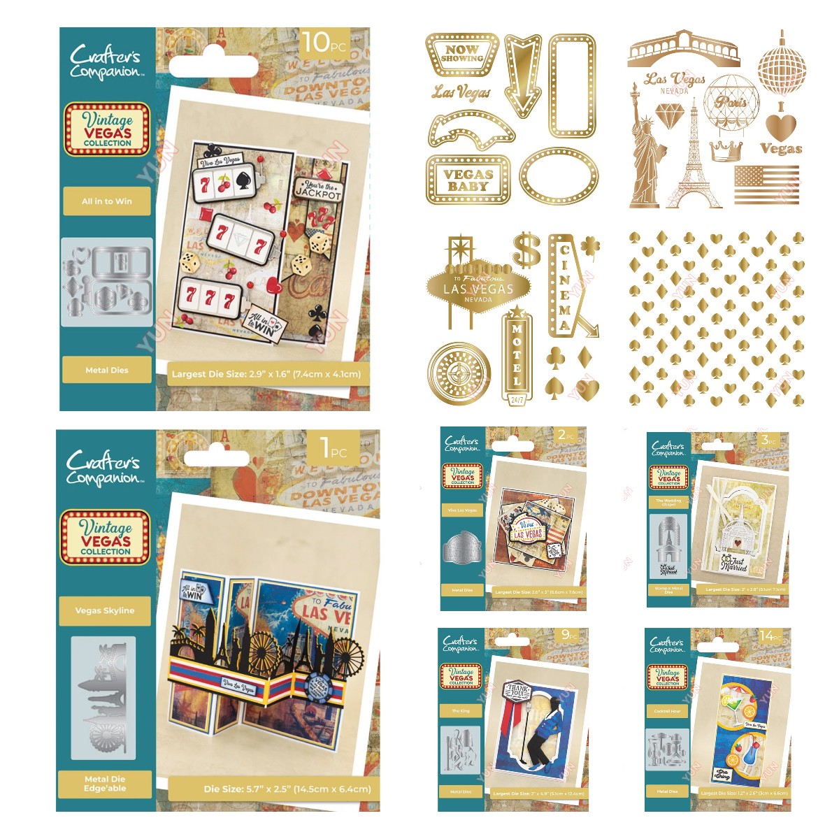 Candle Sachet - New Metal Hot Foil Dies the