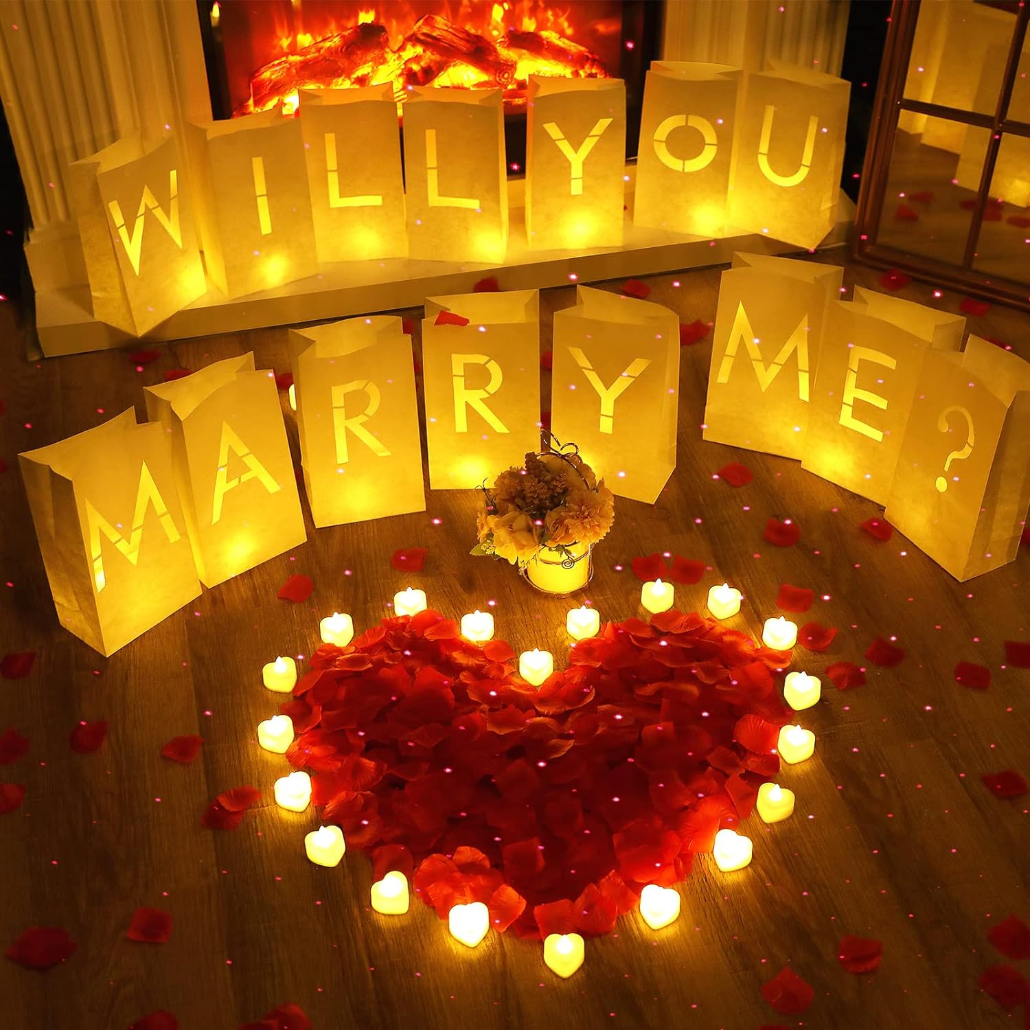 Candle Sachet - Will You Marry Me Proposal Decor