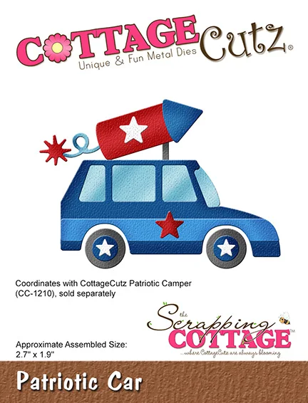 Patriotic Car Patriotic Camper - Candle Sachet review and price