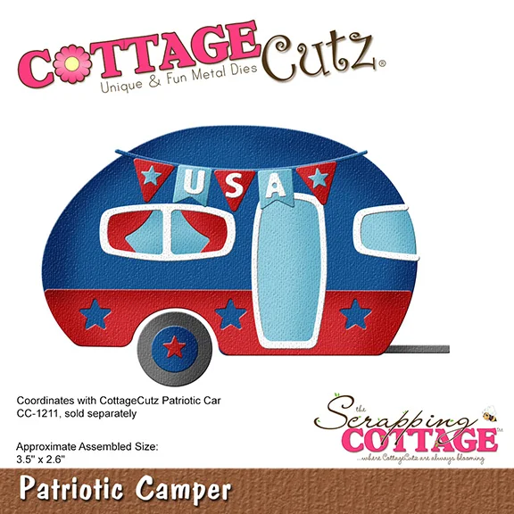 Patriotic Car Patriotic Camper - Candle Sachet review and price